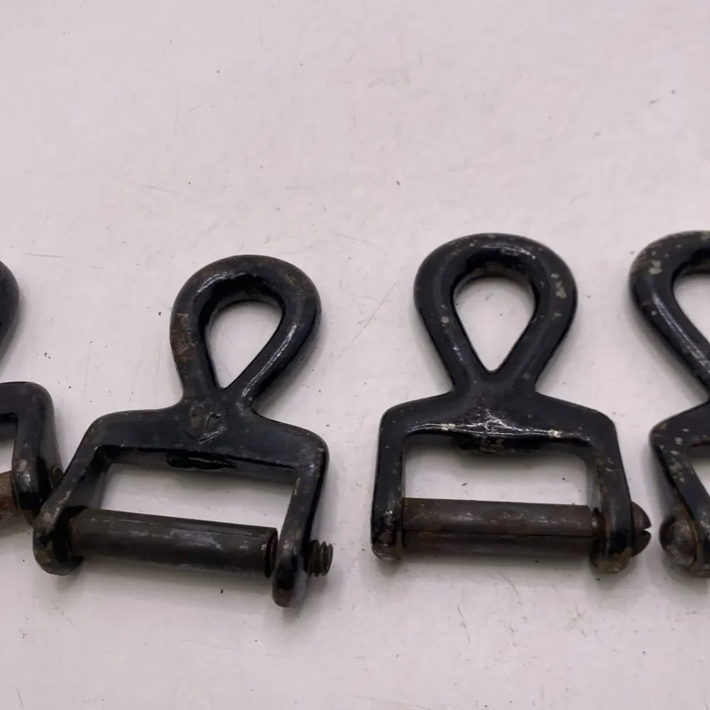 Vintage Harness Buckles 5 Pieces